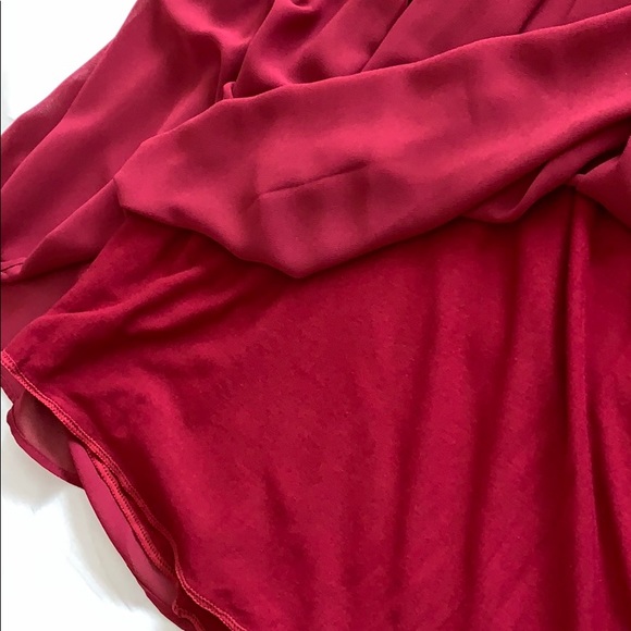 Strapless Plum Cocktail Dress (TFNC, Small) - Picture 3 of 5